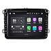 Produktbild 8 Zoll 2 Din Quad Core Android 7.1 Autoradio für VW Magotan Scirocco Amarok Caddy Passat Sagitar Golf Tiguan Touran Jetta Skoda Seat CC Polo(2006-2012) DAB+ Radio 16G Flash 2G DDR3 RAM