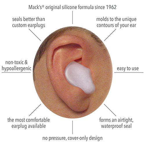 Mack’s Silicone Ear Plugs – White - 2