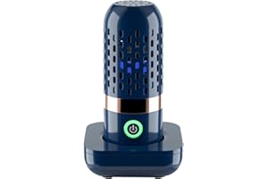 Machine à Laver Portable sans Fil pour Fruits et légumes - Purificateur de Nourriture pour la Maison - Bleu foncé
