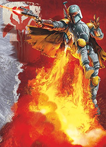 Komar Fototapete „Star Wars Boba Fett“, 184 x 254 cm, 4 Teile - 2