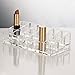 18-Slot Clear Acrylic Trapezoid Makeup Lipstick Display Stand Storage Rack Holder Cosmetic Organizer