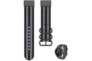 OTGKF Quickfit Smartwatch-Armbänder für Garmin Fenix 7 7X 6 6X Pro 5X 5 Plus 3HR 935 945 VERTIX 2 Canvas Nylon NATO Armband 22 x 26 mm