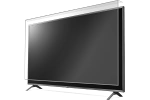 bestoclass 65 tum smart TV skärmskydd – ultimat skydd med 100 % transparens, anti-stöt och gratis visningsupplevelse