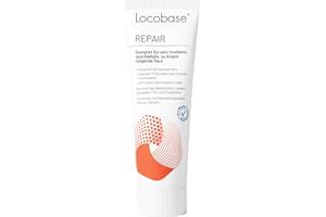 Locobase Repair Creme - 72h Feuchtigkeitscreme für sehr trockene & rissige Haut - Körper & Gesichtspflege - regeneriert die Hautbarriere - parfümfrei - dermatologisch getestet - 30g