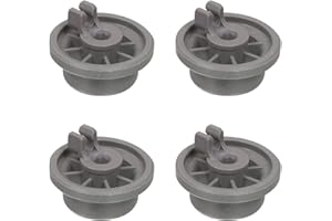 HYJ 4X Spülmaschine Korbrollen Rad, Geschirrspüler Unterkorb für Bosch Siemens Neff 165314, 00165314, 420198, 00420198, DWB900BO, AP2802428, PS3439123 Laufrad