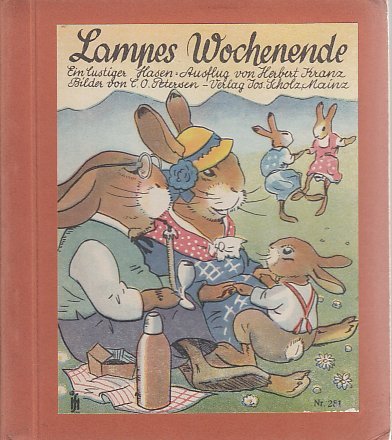 Lampes Wochenende. Ein lustiger Hasen-Ausflug.