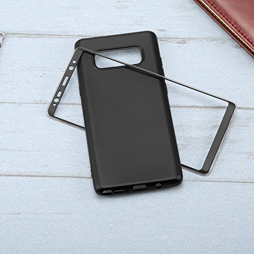 Funda Samsung Galaxy Note 8 Negro ivencase Carcasa TPU No Screen Protector Flexible Silicona Premium Back Bumper Trasero Suave Skin 360 Protective Case Cover para Samsung Galaxy Note 8 - Black reviews Funda Samsung Galaxy Note 8 Negro ivencase Carcasa TPU No Screen Protector Flexible Silicona Premium Back Bumper Trasero Suave Skin 360 Protective Case Cover para Samsung Galaxy Note 8 - Black