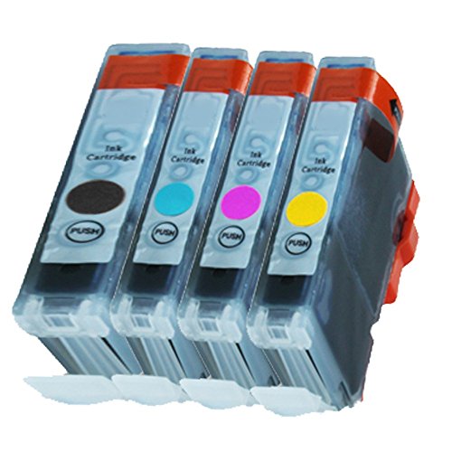 4 Druckerpatronen Tinte für Canon IP3000 IP4000 IP4000R Multipass C 100 ersetzen BCI-3 und BCI-6