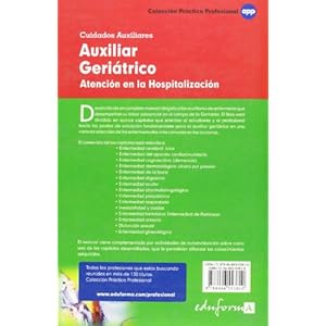 Atención Del Auxiliar En La Hospitalización Del Paciente Geriátrico (Pp - Practico Profesional)