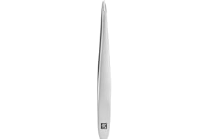 ZWILLING BEAUTY ZWILLING Pinzetta appuntita (rimozione di schegge, peli incarniti o sottili, punte ruvide e calibrate), premium, argento, 90 mm