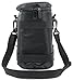Produktbild Schwarze Transport-Tasche mit Innenpolsterung für Sony FE 28 mm F2 (SEL28F20 Series) Alpha-Kameraobjektive und extragroßer Weitwinkelkonverter (SEL075UWC) / Fischaugen-Konverter (SEL057FEC)