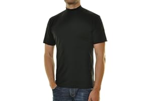 RAGMAN Herren Stehkragenshirt Kurzarm