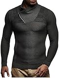HOCHWERTIGE VERARBEITUNG: Der stylische Männer Hoodie-Pullover in tollem und außergewöhnlichem Design. Das Material des ausgefallenen Jungen Strickpullover wird aus leichten aber dennoch hochwertigen Stoffen (hohe Qualität) hergestellt und sorgt für ein angenehmes Gefühl.