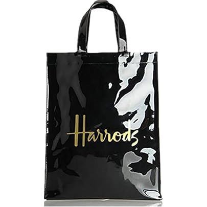 Borsa A Tracolla Scottish Westie Harrods - PVC Nero Grande Per Shopping E Casual - Foto 7