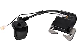 GOOFIT Bobina de Encendido para 2 Tiempos 47cc 49cc ATV Pocket Pit Bike Quad Ciclomotor Negro