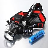 Bike Bicycle CREE T6 LED 1600Lm Rechargeable Zoomable Headlight
