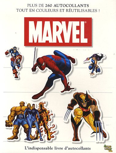 Marvel Spiderman : L'indispensable livre d'autocollants Marvel Spiderman : L'indispensable livre d'autocollants