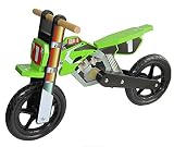 Holz Laufrad Cross Pro von Dunjo®, in Motorradoptik, 15052