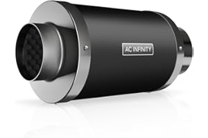 AC Infinity Rohrschalldämpfer 100 mm – für Inline-Lüfter und Lüftungssysteme in Growzelten und Hydrokultur-Anlagen