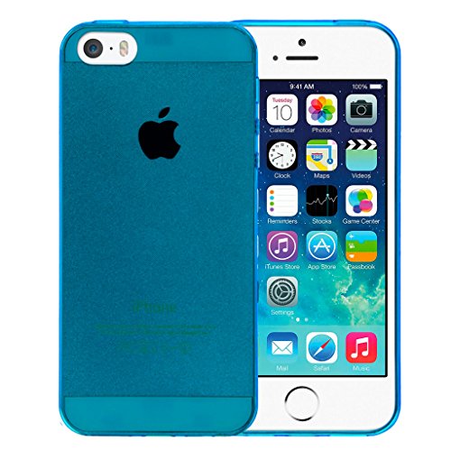 OVIphone Funda Gel TPU Para Apple iPhone 5 5S SE Color Azul OVIphone Funda Gel TPU Para Apple iPhone 5 5S SE Color Azul