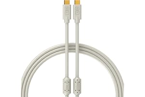DJ TECHTOOLS Chroma Cables USB C to C white, 2,0 m - Kabel für DJs