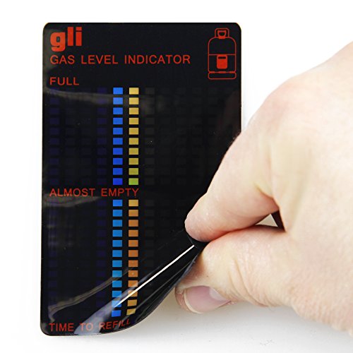 ECENCE GLI MAGNETISCHE FÜLLSTANDSANZEIGE GASSTAND ANZEIGER FÜR PROPAN ODER BUTAN GASFLASCHEN GASKOCHER 21040509 - 2