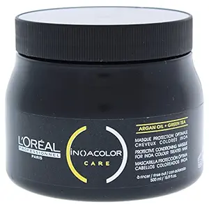LOreal INOA Color Care Protective Conditioning Masque With Argan Oil and Green Tea, 500ml