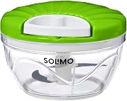 Amazon Brand - Solimo 500 ml Large Vegetable Chopper with 3 Blades