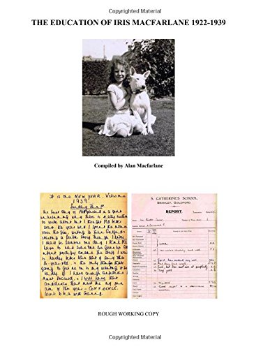 The Education of Iris Macfarlane 1922-1939