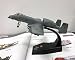 Produktbild AMER 1/100 Scale Military Model Toys Fairchild Republic A-10 Thunderbolt II Warthog Fighter Diecast Metal Plane Model Toy (Made Old Version)