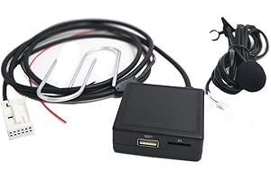 ENJOY-UNIQUE Adapter Bluetooth Aux do radia RD4, Citroen C5, C6, C8, C4, C3, C2, Peugeot 207, 3070308, 407, 607, 807,