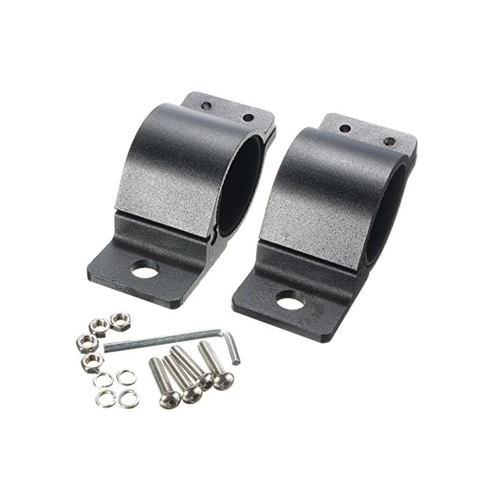 Buy Tutoy 2pcs 2 Inch Light Bar Brackets LED Clamp For Roof Roll Cage Bar Tube Mounting Bracket