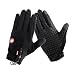 Produktbild iTimo Wind-stopper Outdoor Sports Handschuhe, Snowboard Skifahren Handschuhe Bike Radfahren winddicht Winter Handschuhe Warm Touch Screen Handschuhe (XL)