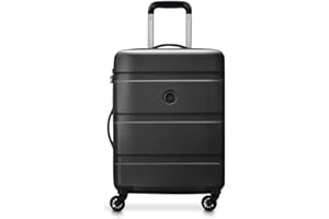 DELSEY PARIS - Airship 2.0 - Valise Cabine Rigide 55x39x20 cm - 32 L - S - Noir