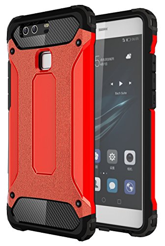 Huawei P9 Funda Pasonomi Pesada Doble Capa Carcasa de Protecci n Hibrida Armadura Funda para Huawei P9 Huawei P9 Rojo reviews Huawei P9 Funda Pasonomi Pesada Doble Capa Carcasa de Protecci n Hibrida Armadura Funda para Huawei P9 Huawei P9 Rojo