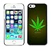 Produktbild Qstar Kunst & Design Hartplastik Handy-Schutzhülle Schale Hülle Case Cover für Apple iPhone 5 / iPhone 5S ( Legalize Cannabis Hemp Weed Green Herbal)