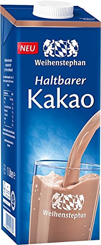 Preisvergleich Produktbild Weihenstephan Haltbarer Kakao (12 x 1 Liter)