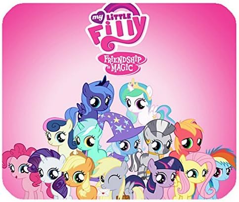My Little Pony Customized Rectangle Mouse Pad Non-slip Rubber Mousepad Gaming Mouse Pad 9.84
