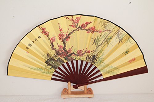 AAF Nommel ® Echter chinesischer Handfächer 027, Motiv Kirschbaum Kirschblüte