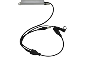 Green Feathers Lumière du jour LED blanche pour nichoir et nichoir à oiseaux, parfait pour une utilisation avec une boîte à oiseaux 12 V ou une caméra domestique hérisson, sans alimentation