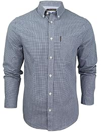 Mens Classic Gingham Shirt by Ben Sherman Long Sleeved