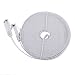 Magideal RJ45 CAT5 CAT6 Ethernet Network LAN Cable Cord Lead Flat Patch UTP White 10M RS.1030.00