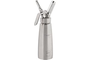 METRO Professional Sahnespender 0,5 L, Edelstahl, ¯ 7.8 x 26.1 cm, Silber