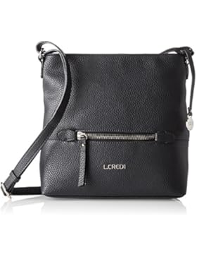 L.CREDI Damen Nina Umhängetasche, 7x26x25 cm