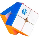 Coverzone GAN 249 V2 2x2 Hızlı Rubik K&uuml;p Zeka K&uuml;p&uuml; (Etiketsiz) T&uuml;rkiye Resmi Satıcısı