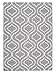 Produktbild Nourison Teppich Mondrian 99446280077 – Licht blau handgewebt Teppich, blau 3 Ft 9 Zoll x 5 ft 9 Zoll