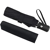 Vicloon Umbrella, Folding Umbrella, Automatic Umbrella with Umbrella Bag, Windproof Travel Umbrella, Compact, Portable, Stron