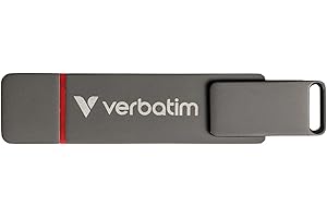 Verbatim Dual QuickStick, 512 GB, zewnętrzny dysk USB C/USB-A 3.2 Gen 1, High-Speed USB do 530 MB/s, bardzo szybka pamięć do telefonu komórkowego, laptopa, komputera i notebooka