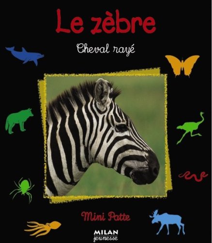 Le  Zèbre : cheval rayé