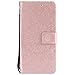 Produktbild NewTH Galaxy S9+ Etui Premium Schutzhülle Leder Cover Handytasche Lederhülle Brieftasche Tasche [Aufstellfunktion] [Kartenfach] [Magnetverschluss] Hülle für Samsung Galaxy S9 Plus / S9+-Rose Gold